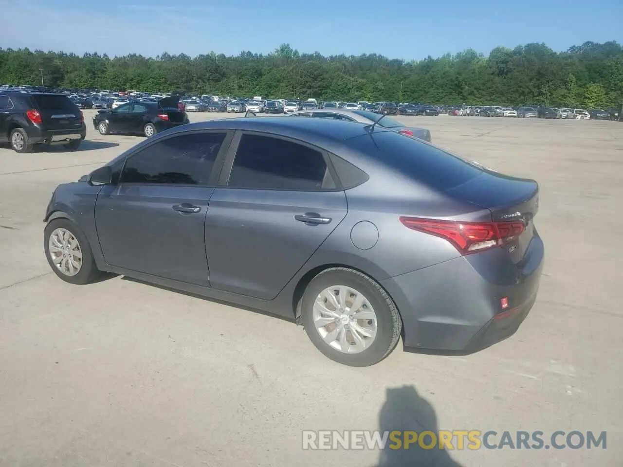 2 Photograph of a damaged car 3KPC24A37KE062089 HYUNDAI ACCENT 2019