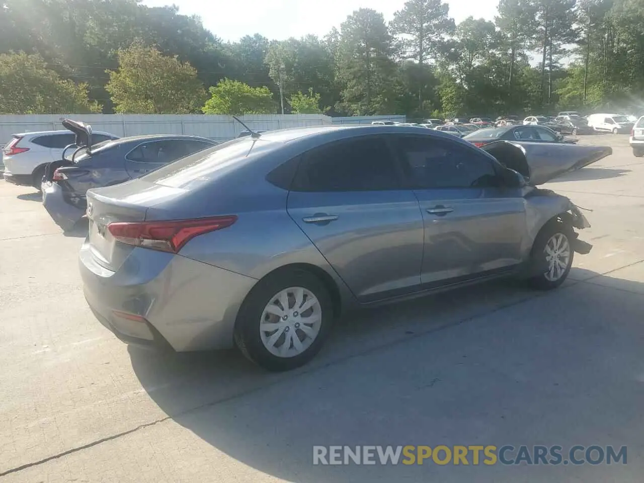 3 Photograph of a damaged car 3KPC24A37KE062089 HYUNDAI ACCENT 2019
