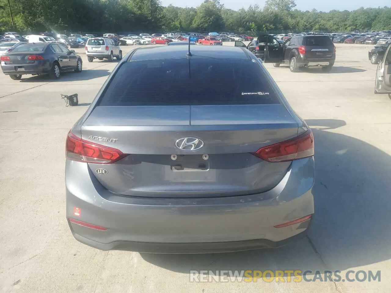 6 Photograph of a damaged car 3KPC24A37KE062089 HYUNDAI ACCENT 2019