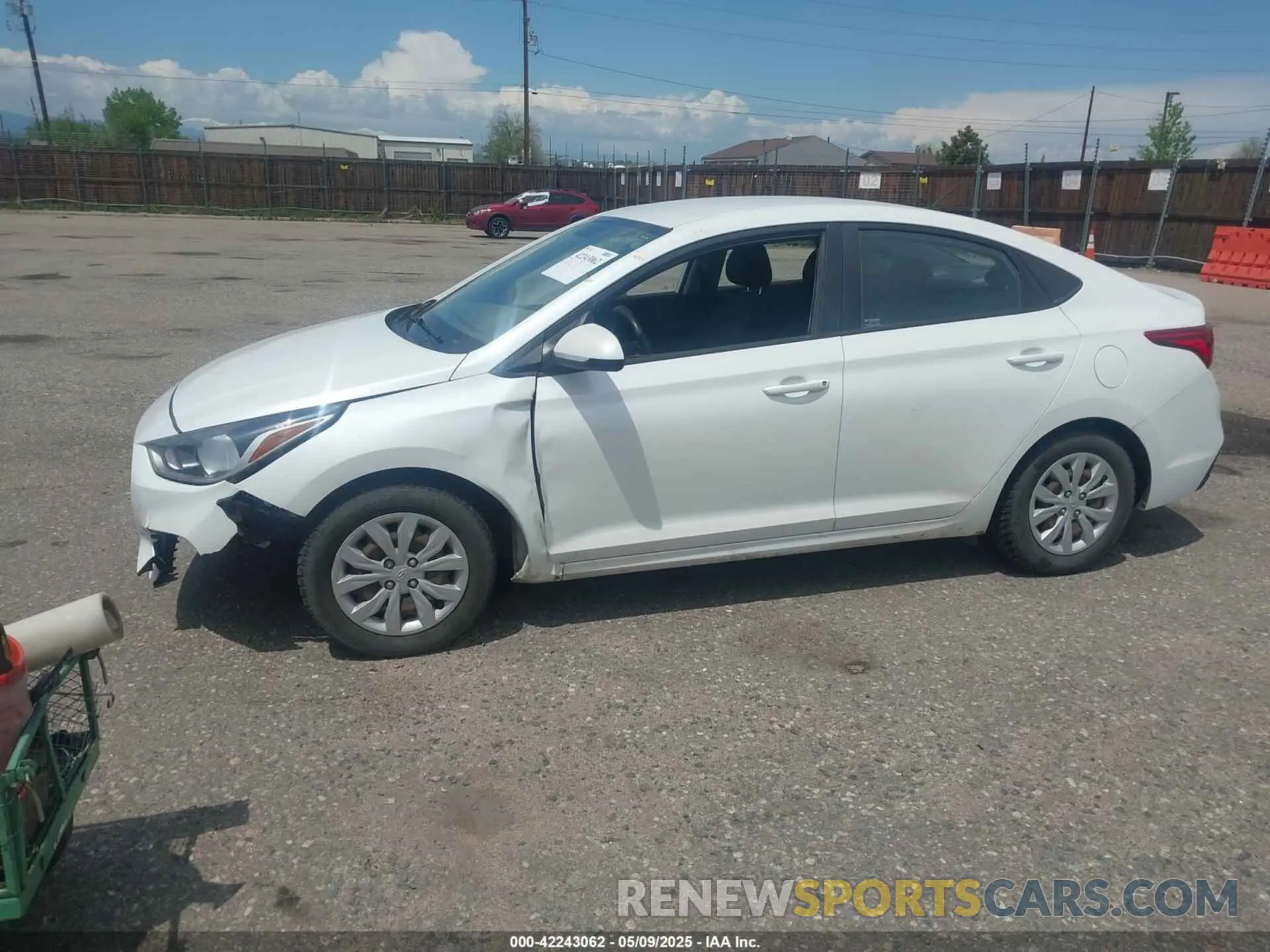 14 Photograph of a damaged car 3KPC24A37KE064991 HYUNDAI ACCENT 2019