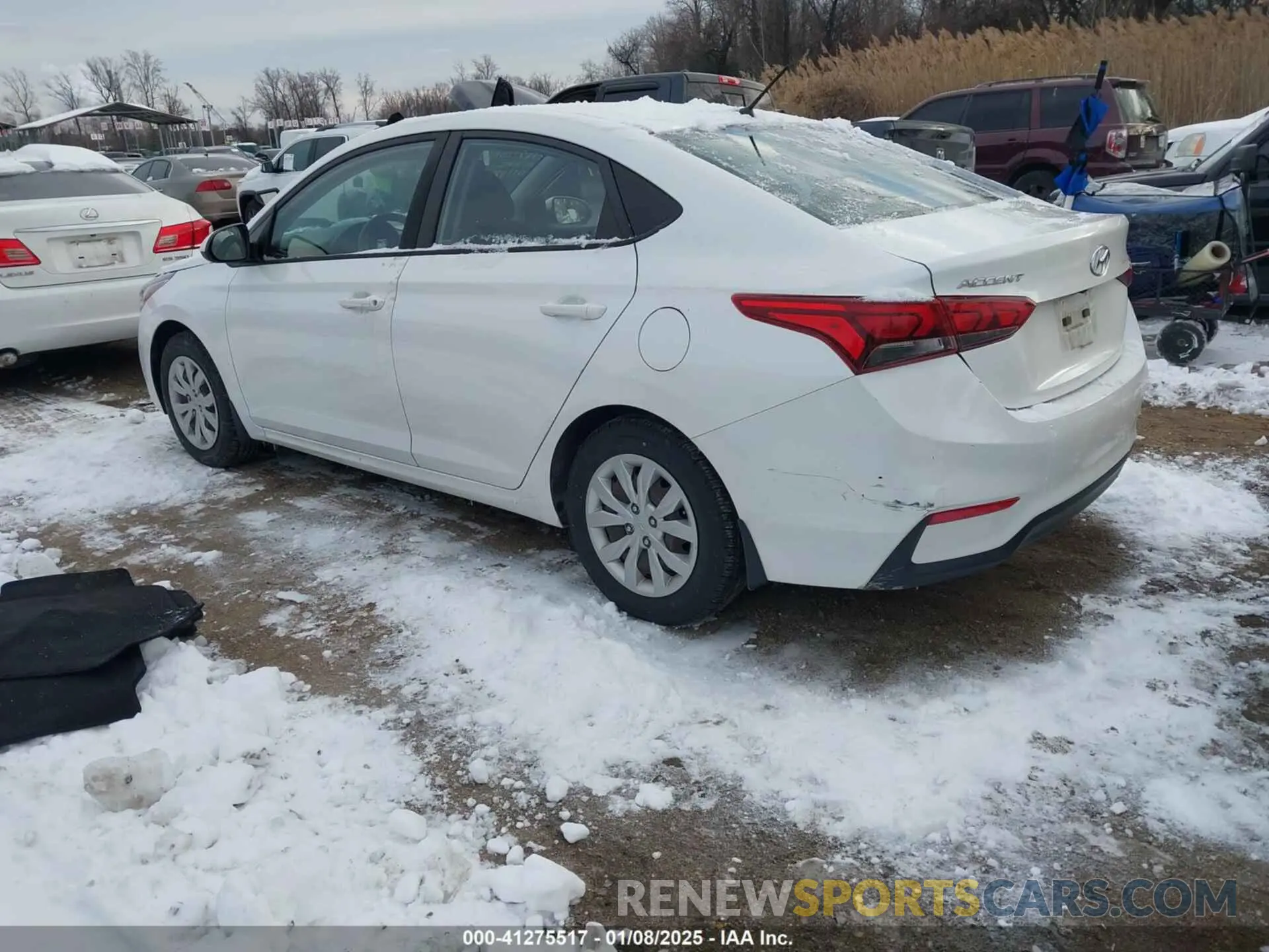 3 Photograph of a damaged car 3KPC24A37KE077210 HYUNDAI ACCENT 2019