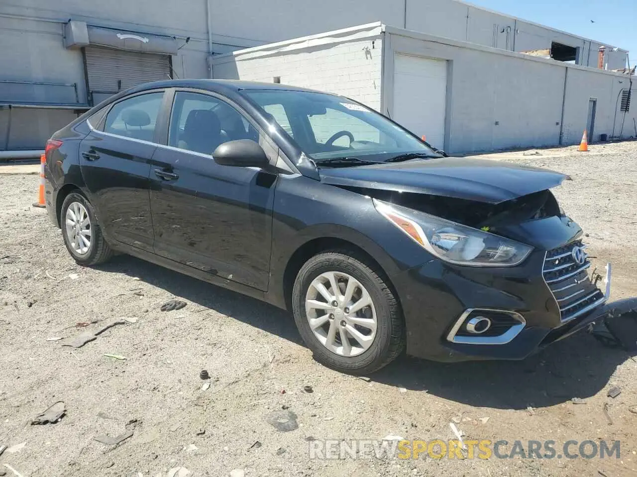4 Photograph of a damaged car 3KPC24A38KE044264 HYUNDAI ACCENT 2019