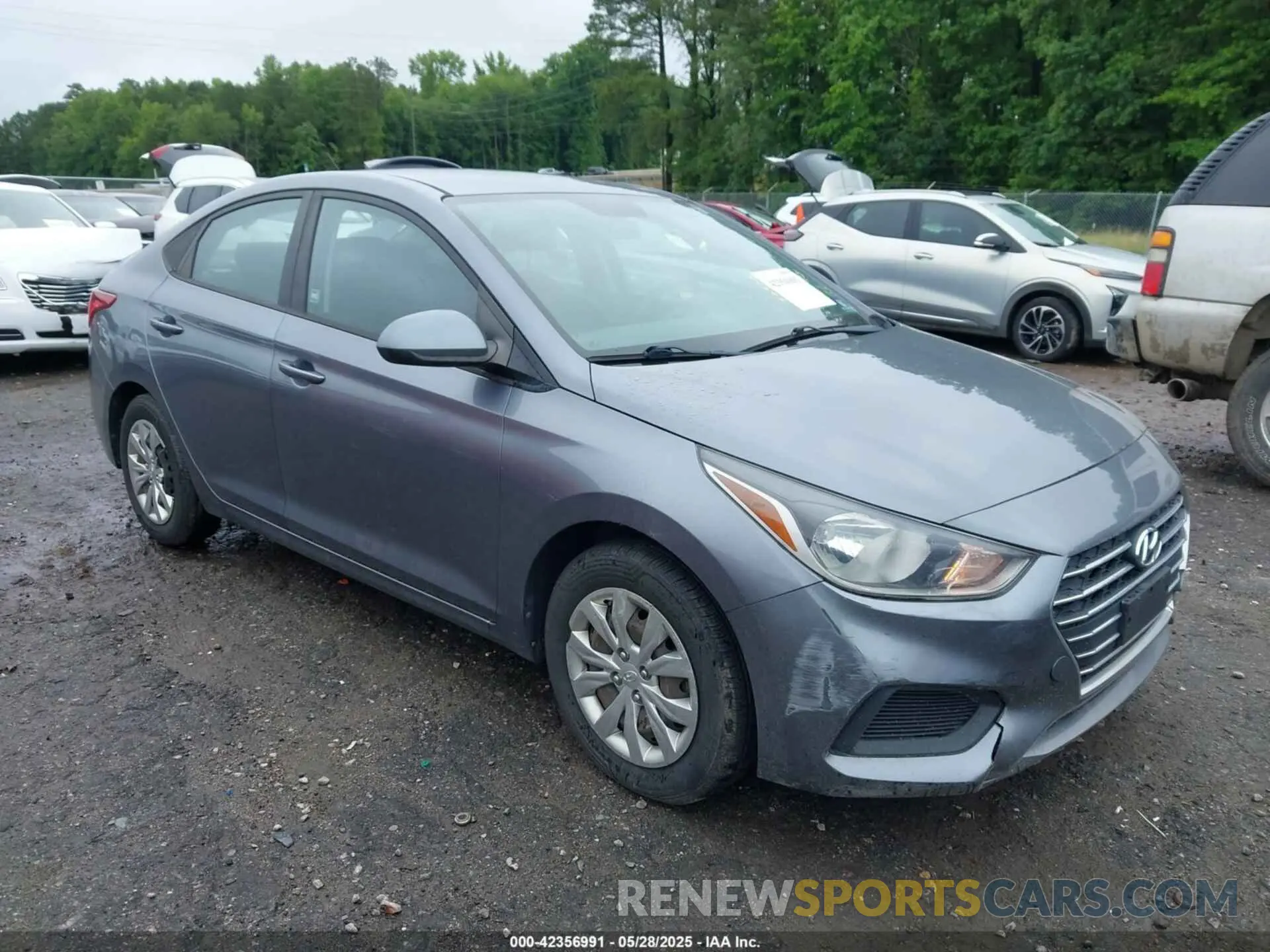 1 Photograph of a damaged car 3KPC24A38KE044748 HYUNDAI ACCENT 2019