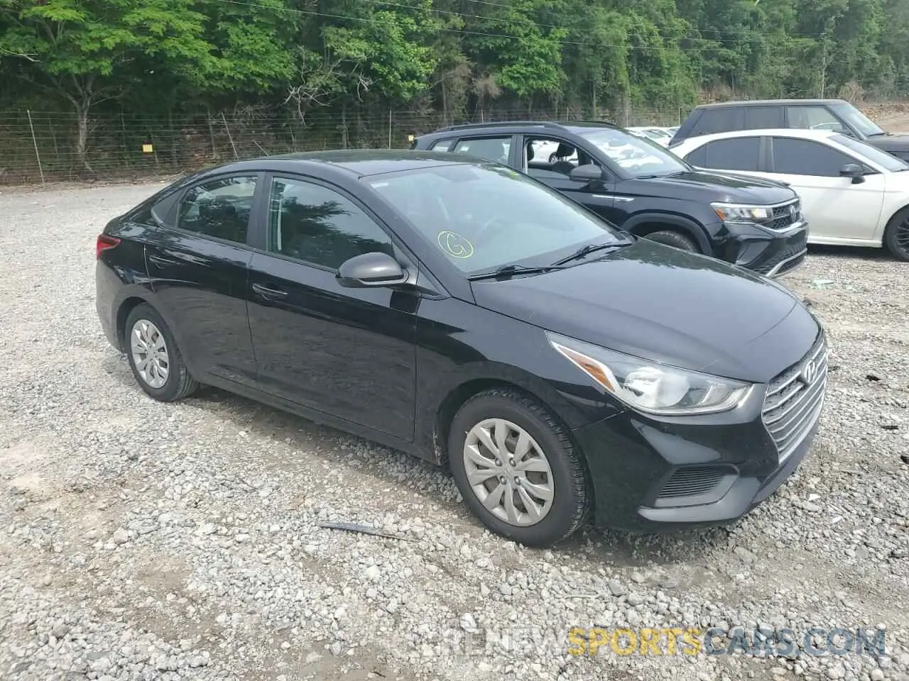 4 Photograph of a damaged car 3KPC24A38KE046323 HYUNDAI ACCENT 2019