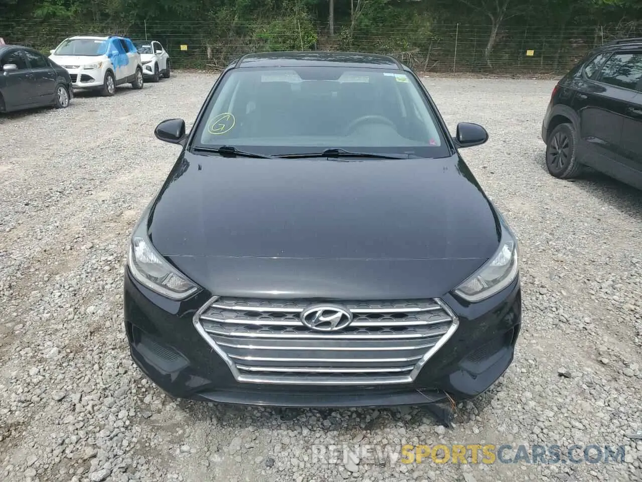 5 Photograph of a damaged car 3KPC24A38KE046323 HYUNDAI ACCENT 2019