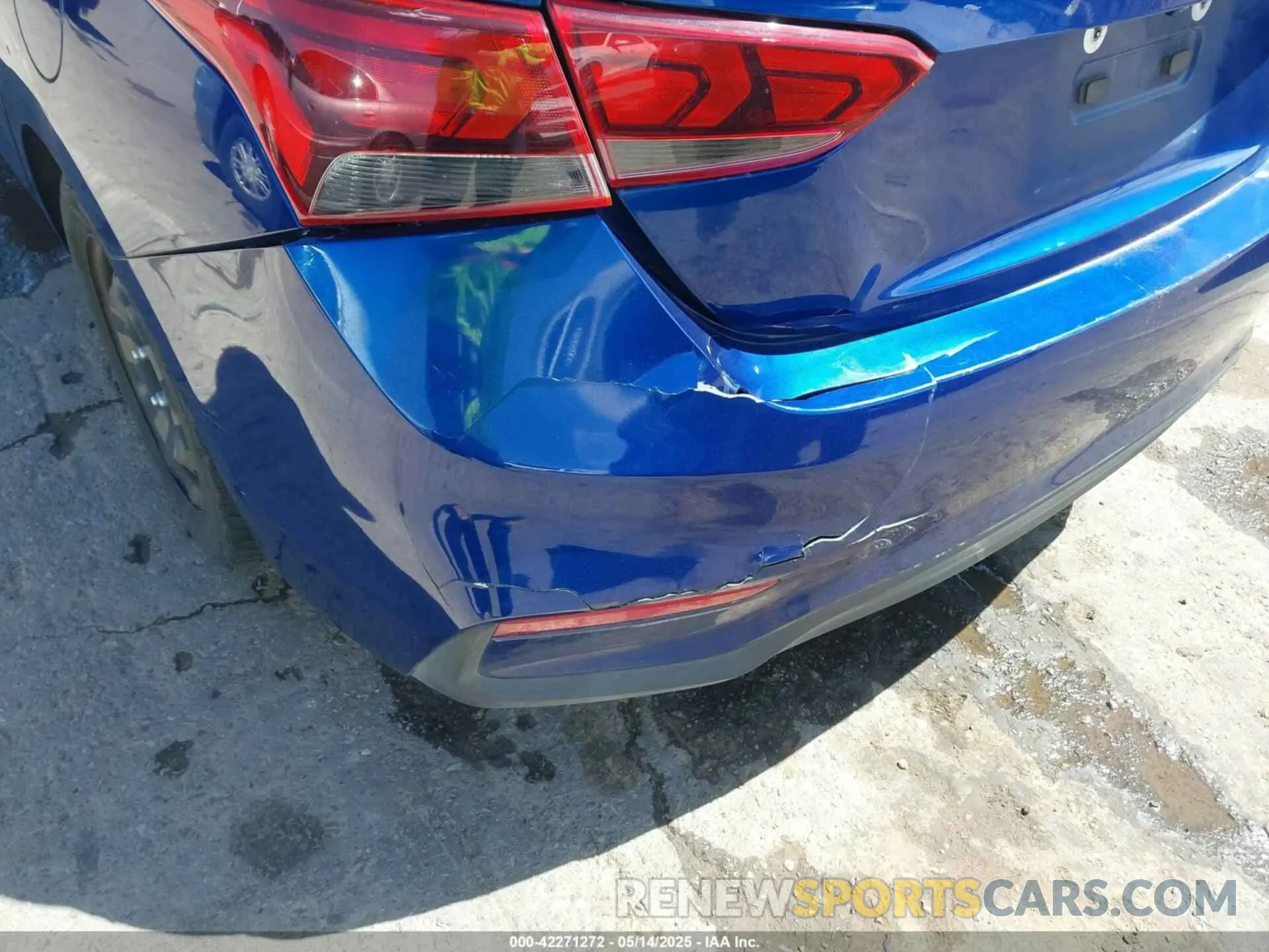 6 Photograph of a damaged car 3KPC24A38KE056589 HYUNDAI ACCENT 2019