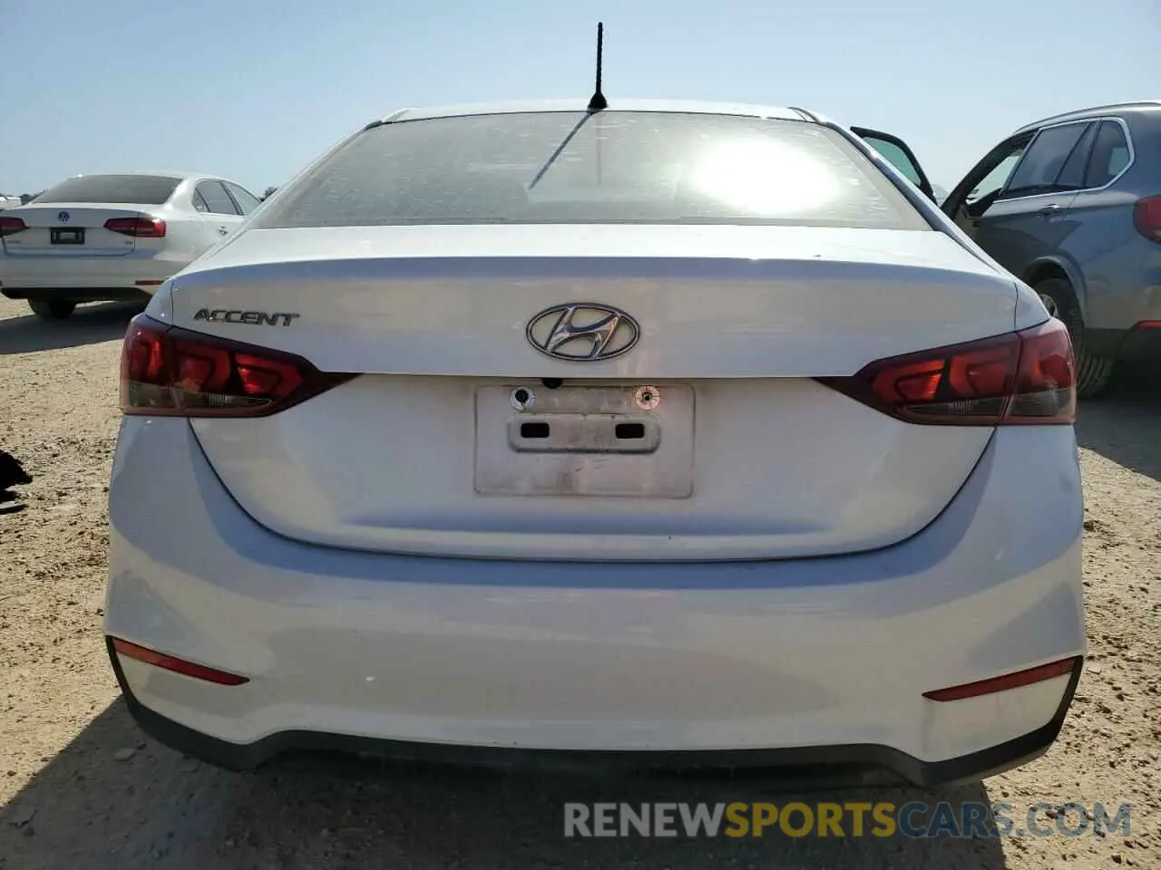 6 Photograph of a damaged car 3KPC24A38KE063901 HYUNDAI ACCENT 2019