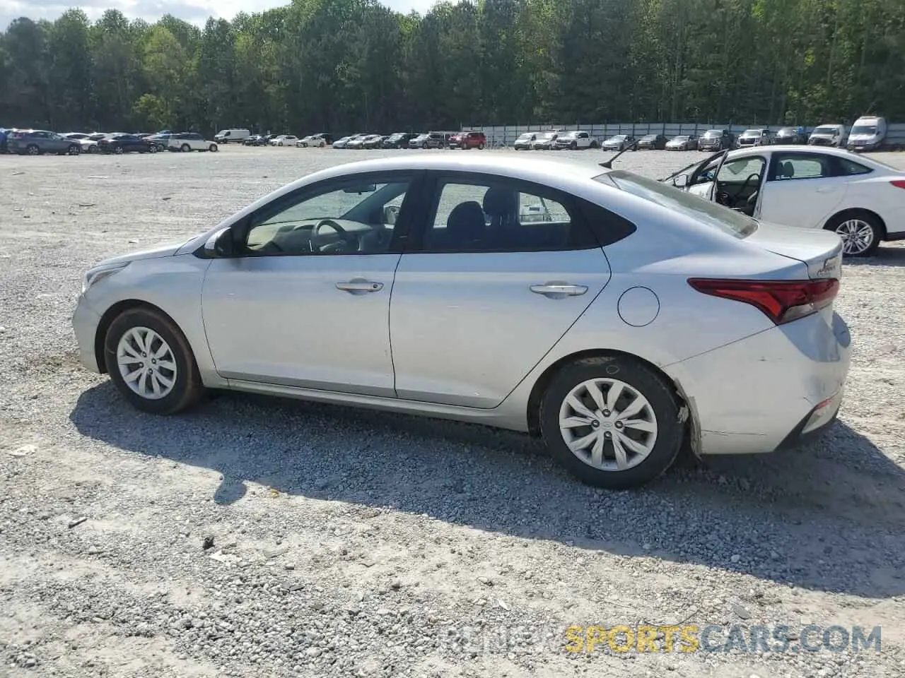 2 Photograph of a damaged car 3KPC24A38KE065454 HYUNDAI ACCENT 2019