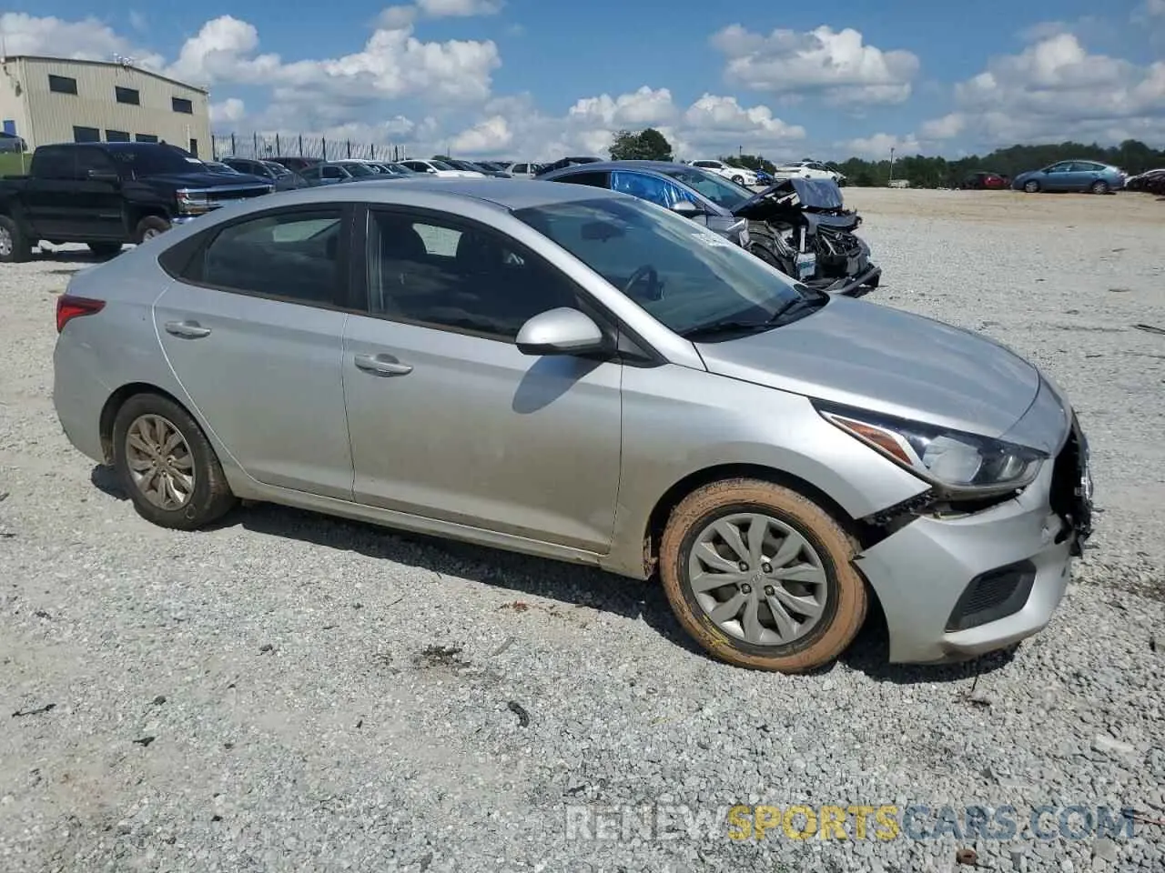 4 Photograph of a damaged car 3KPC24A38KE065454 HYUNDAI ACCENT 2019