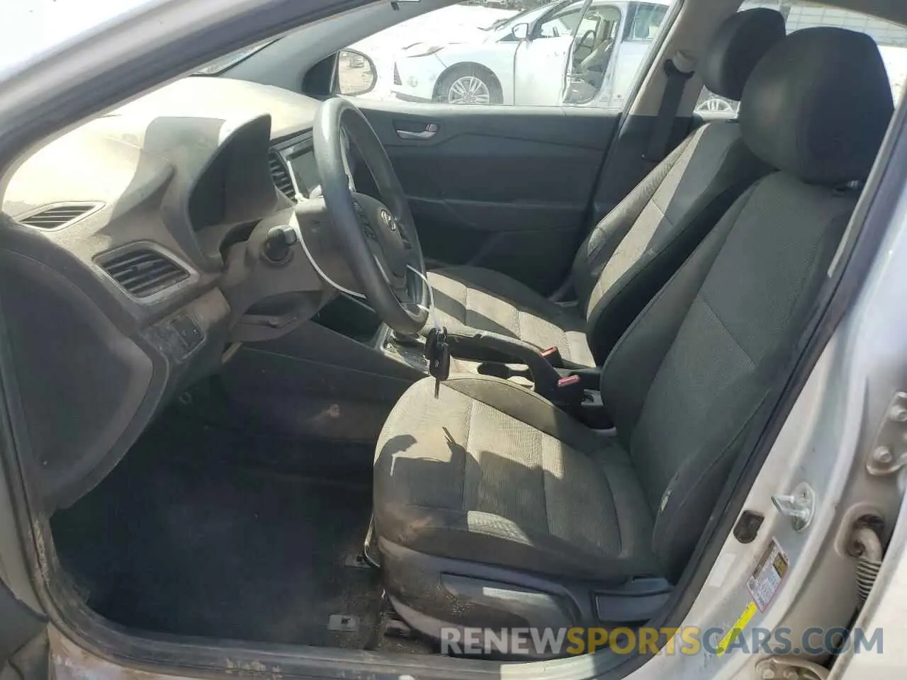 7 Photograph of a damaged car 3KPC24A38KE065454 HYUNDAI ACCENT 2019