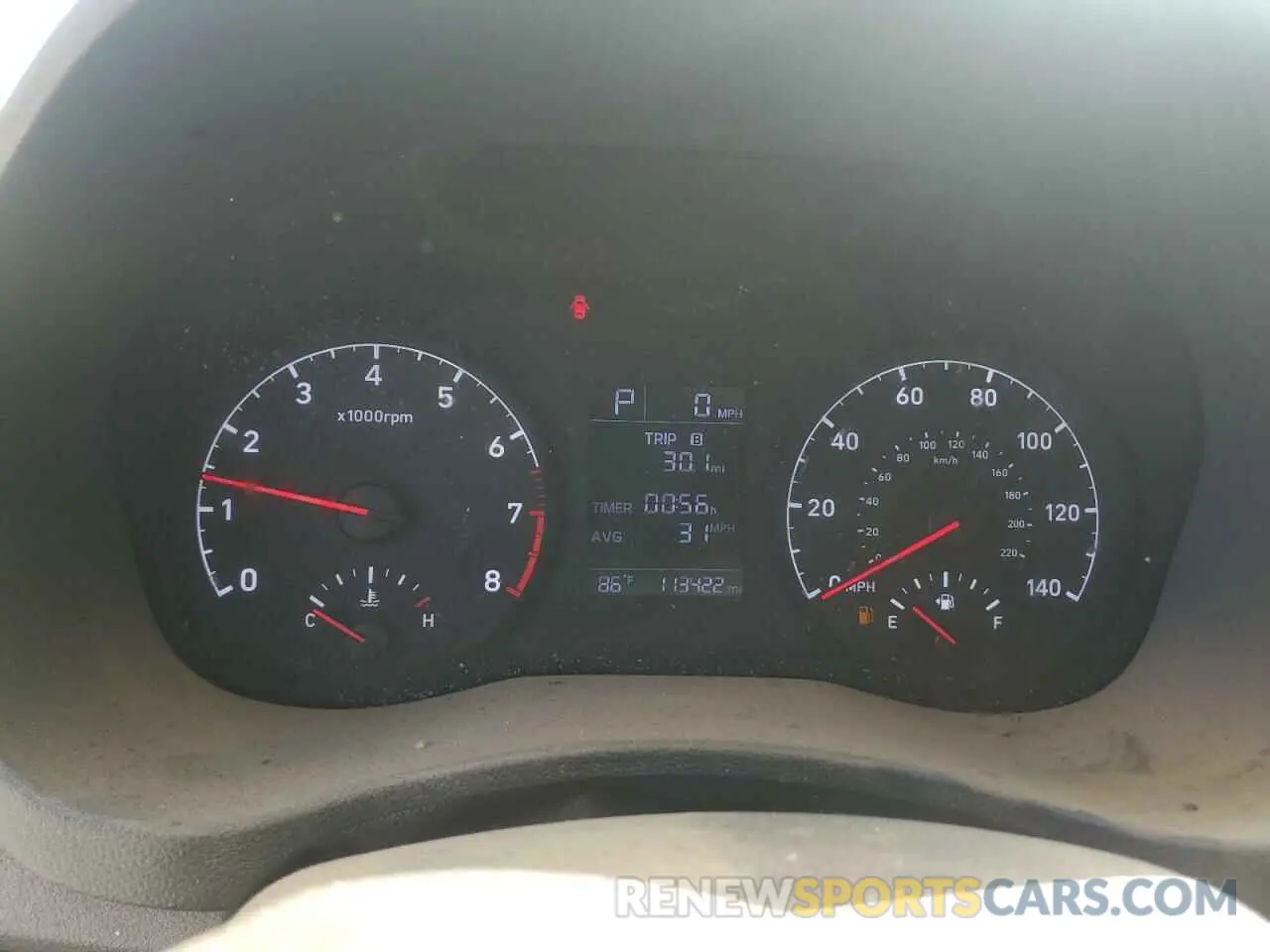 9 Photograph of a damaged car 3KPC24A38KE065454 HYUNDAI ACCENT 2019