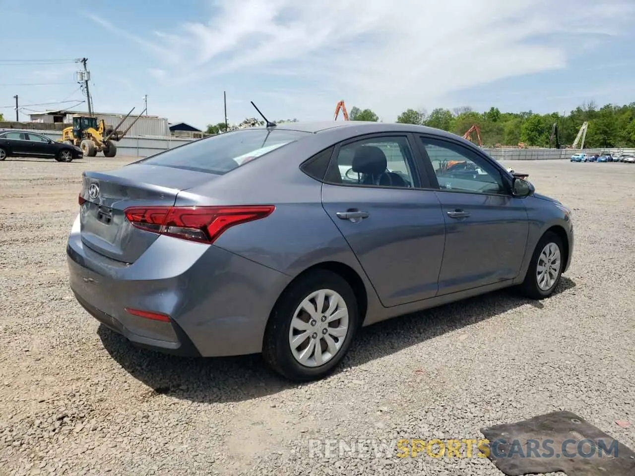 3 Photograph of a damaged car 3KPC24A38KE066782 HYUNDAI ACCENT 2019