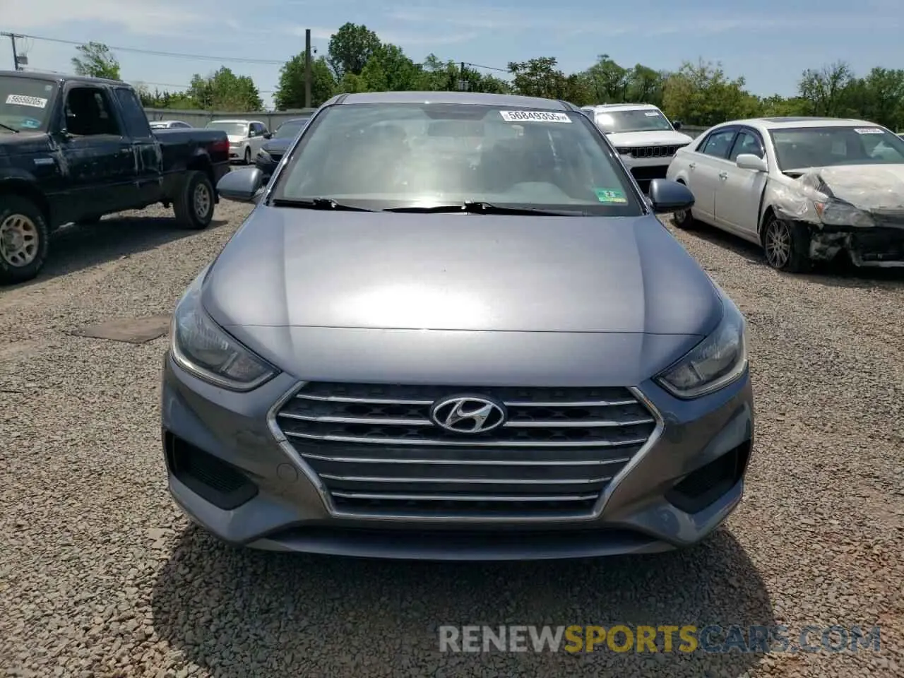5 Photograph of a damaged car 3KPC24A38KE066782 HYUNDAI ACCENT 2019