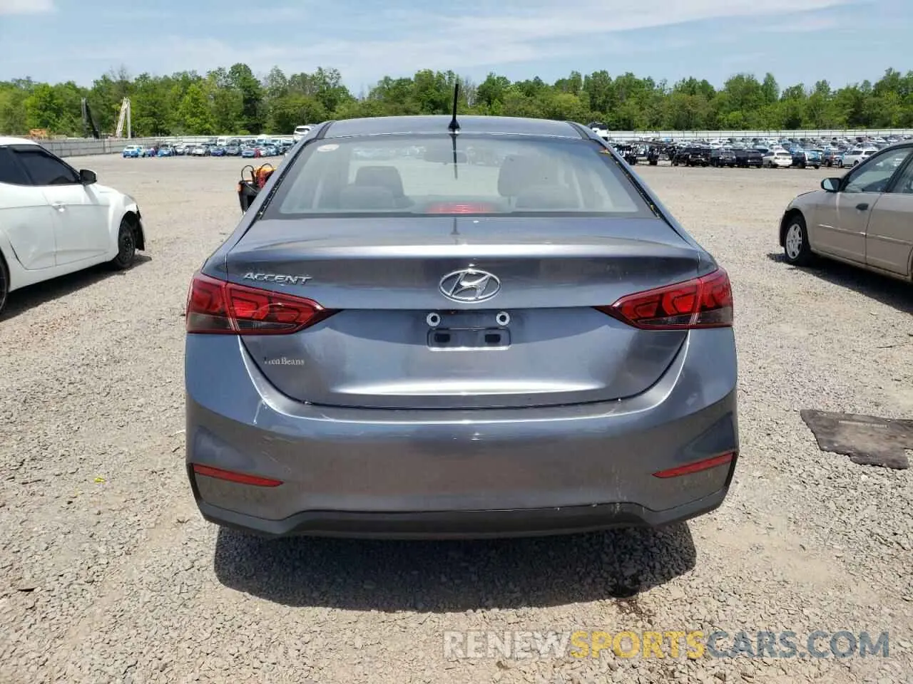 6 Photograph of a damaged car 3KPC24A38KE066782 HYUNDAI ACCENT 2019