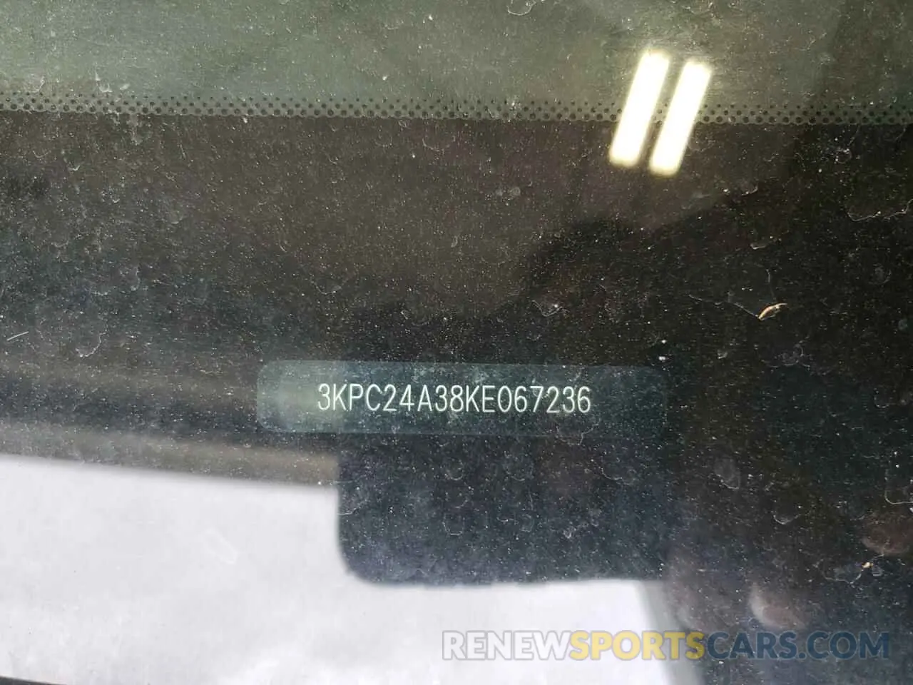 12 Photograph of a damaged car 3KPC24A38KE067236 HYUNDAI ACCENT 2019