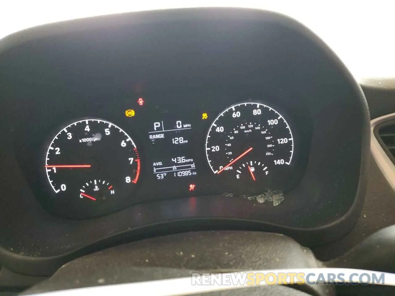 9 Photograph of a damaged car 3KPC24A38KE067236 HYUNDAI ACCENT 2019