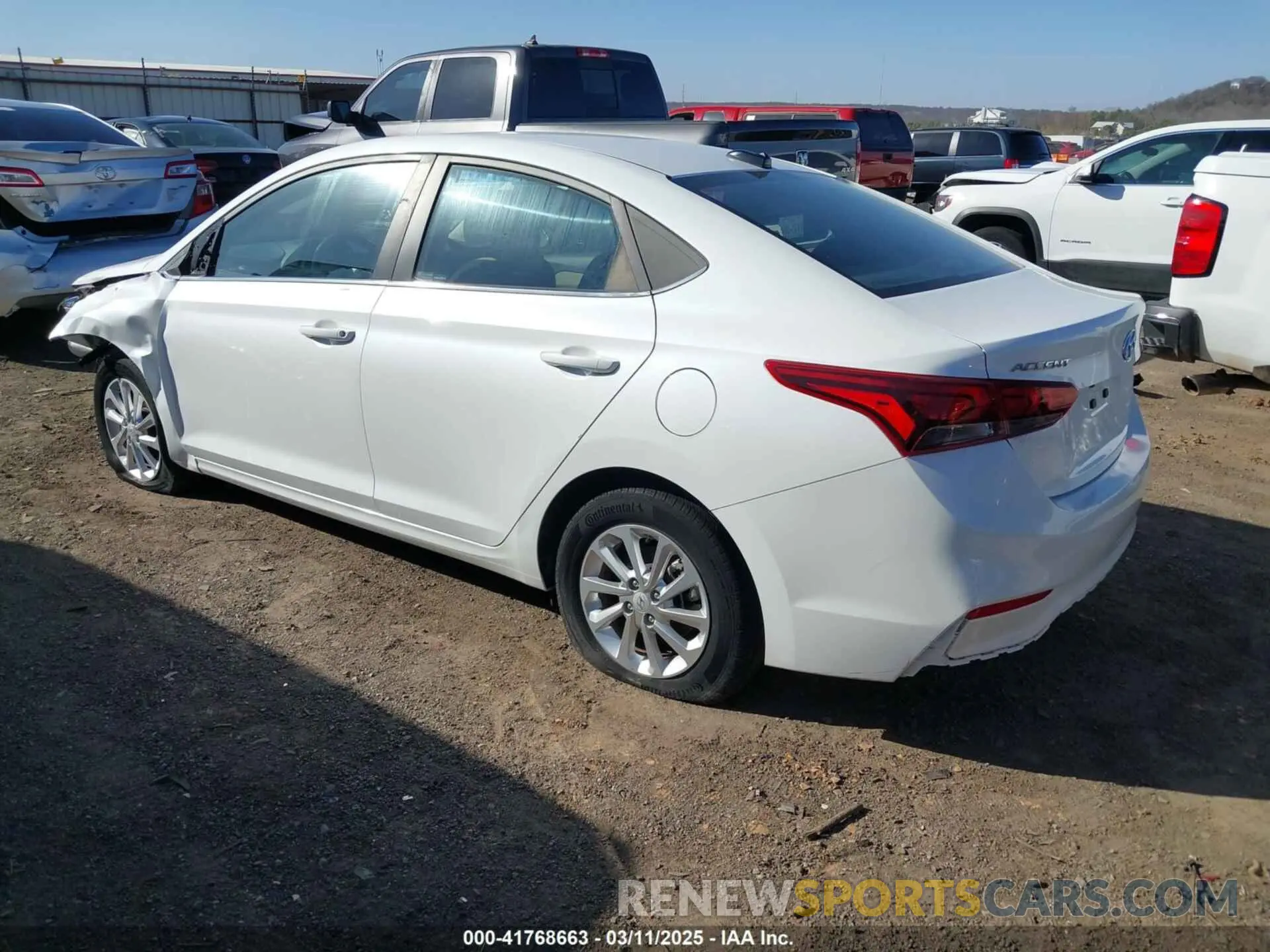 3 Photograph of a damaged car 3KPC24A38KE068774 HYUNDAI ACCENT 2019