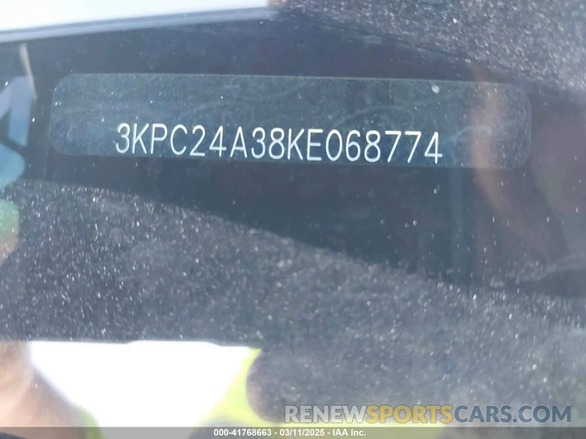 9 Photograph of a damaged car 3KPC24A38KE068774 HYUNDAI ACCENT 2019