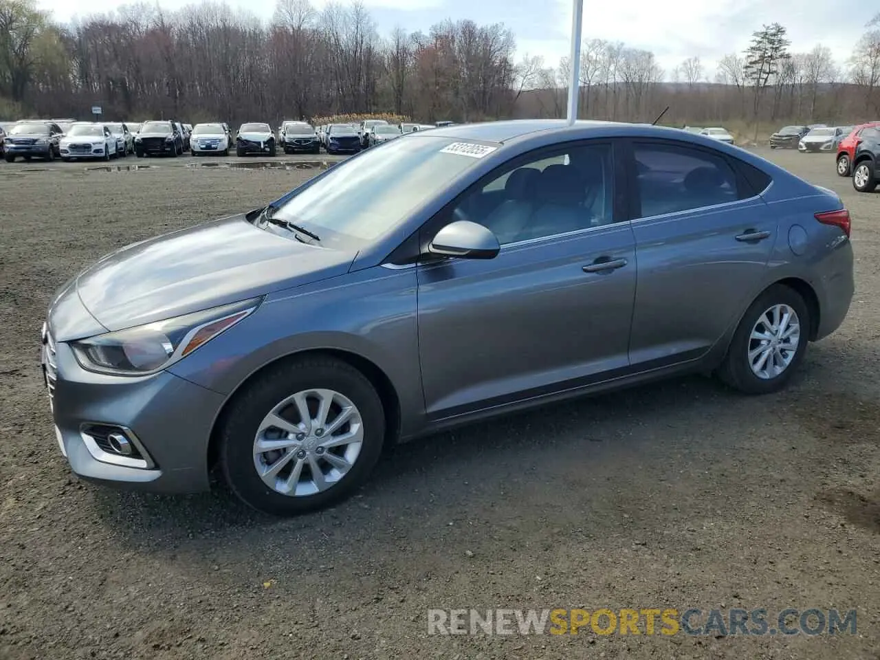 1 Photograph of a damaged car 3KPC24A38KE068841 HYUNDAI ACCENT 2019