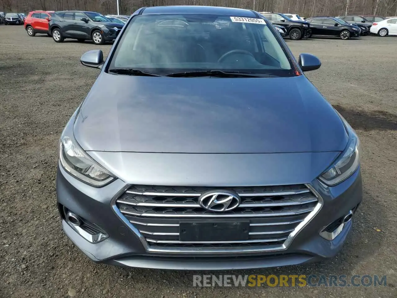 5 Photograph of a damaged car 3KPC24A38KE068841 HYUNDAI ACCENT 2019