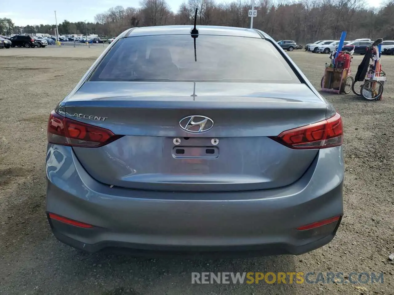 6 Photograph of a damaged car 3KPC24A38KE068841 HYUNDAI ACCENT 2019
