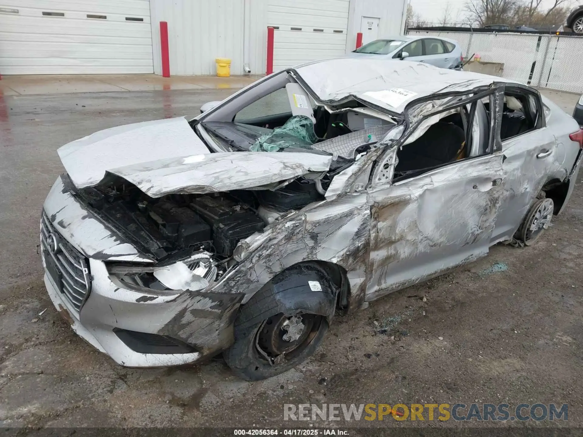 2 Photograph of a damaged car 3KPC24A38KE071142 HYUNDAI ACCENT 2019