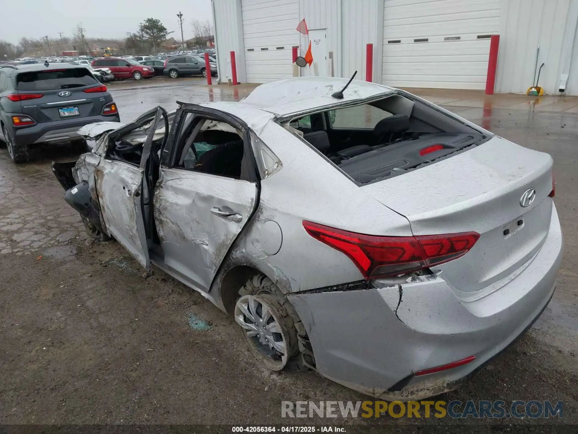 3 Photograph of a damaged car 3KPC24A38KE071142 HYUNDAI ACCENT 2019