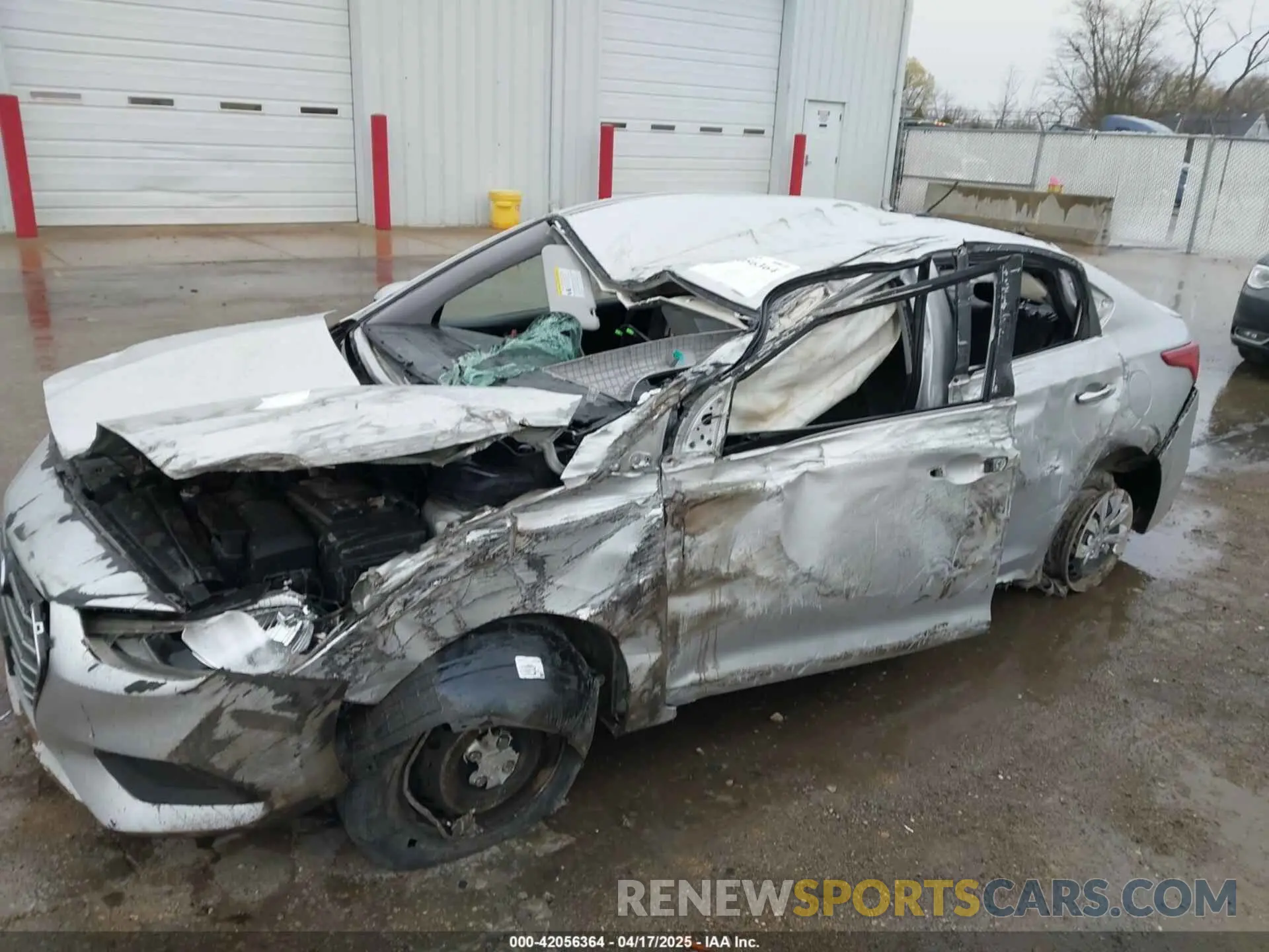 6 Photograph of a damaged car 3KPC24A38KE071142 HYUNDAI ACCENT 2019