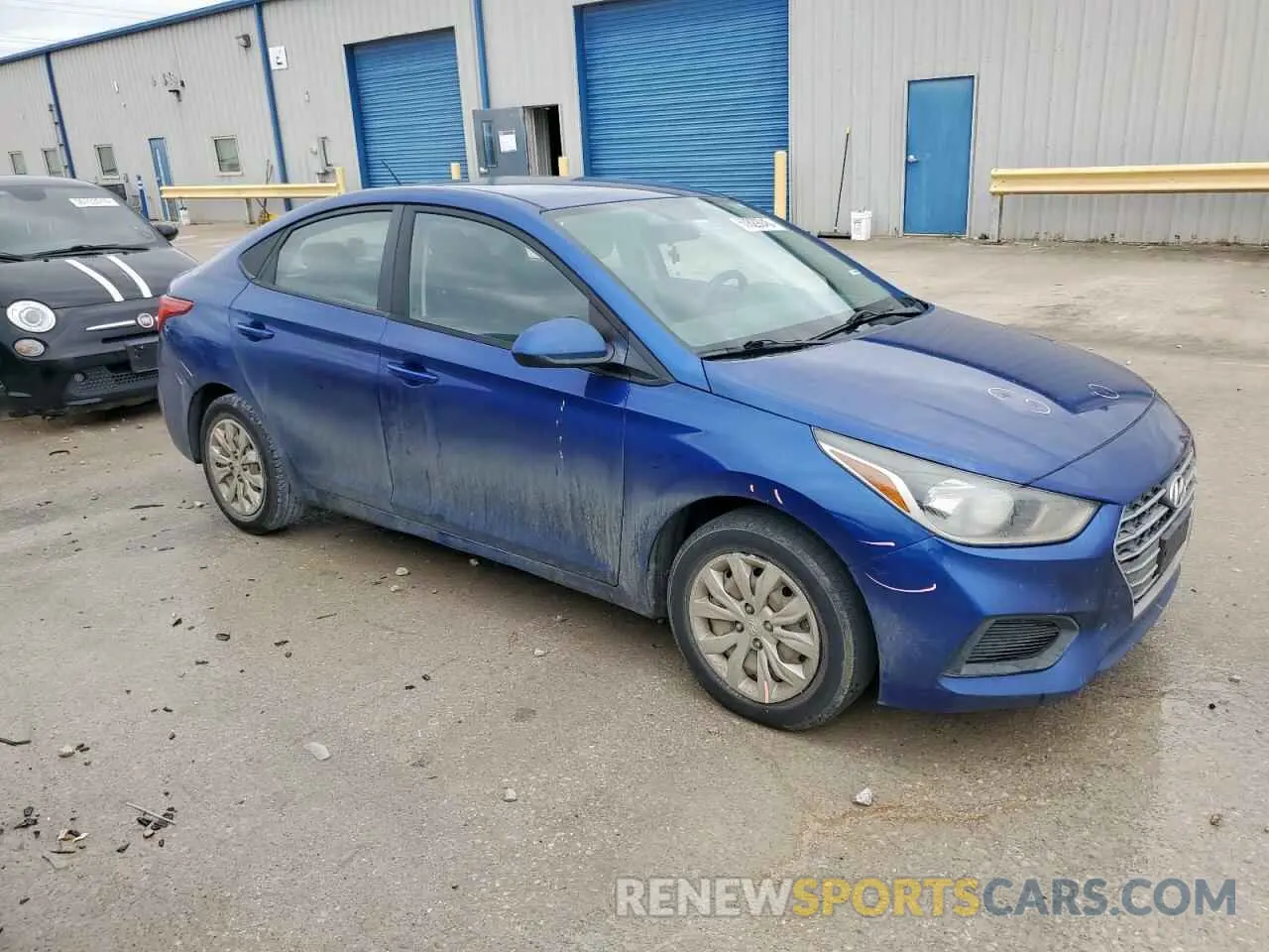4 Photograph of a damaged car 3KPC24A38KE077457 HYUNDAI ACCENT 2019