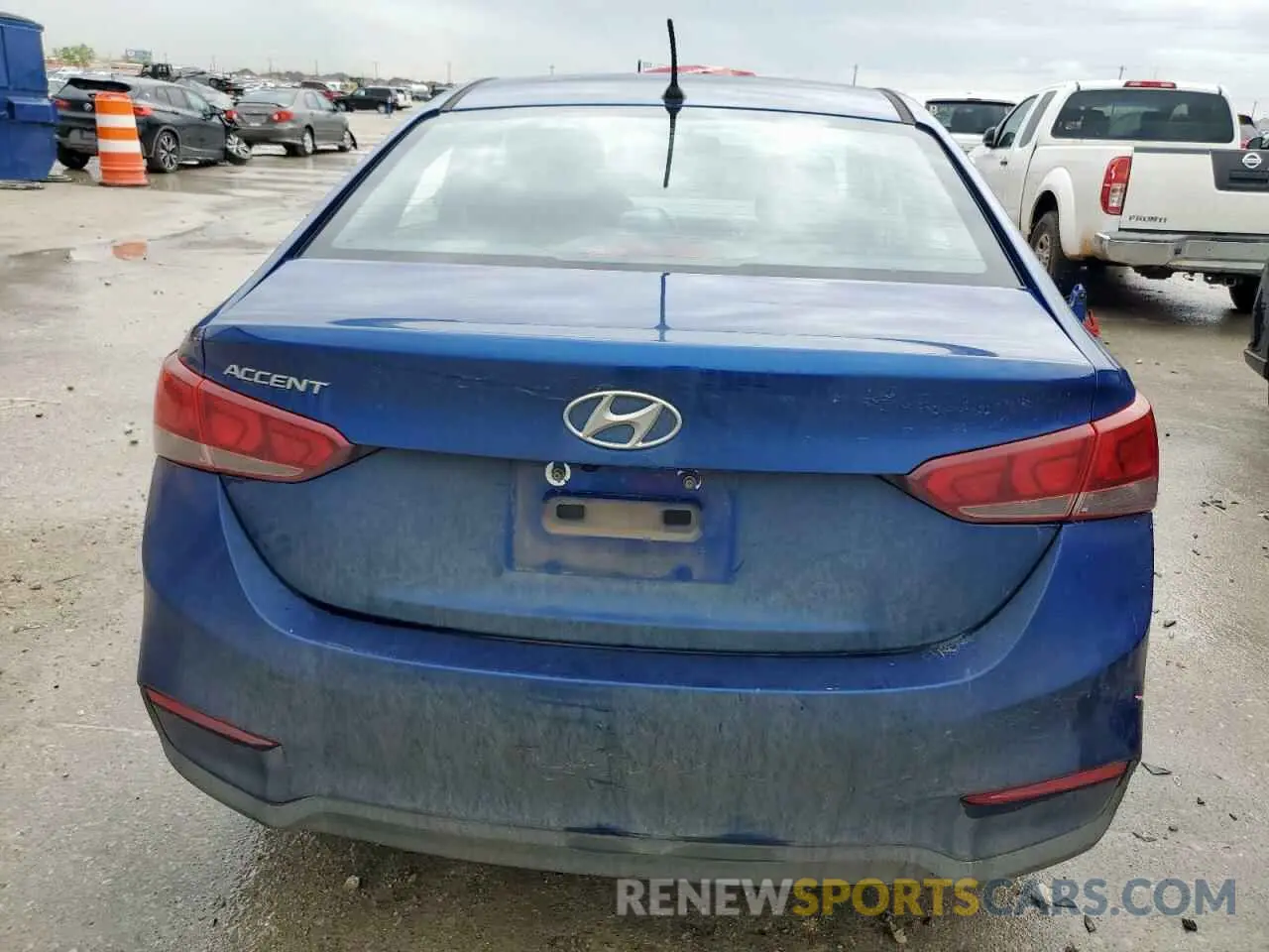 6 Photograph of a damaged car 3KPC24A38KE077457 HYUNDAI ACCENT 2019