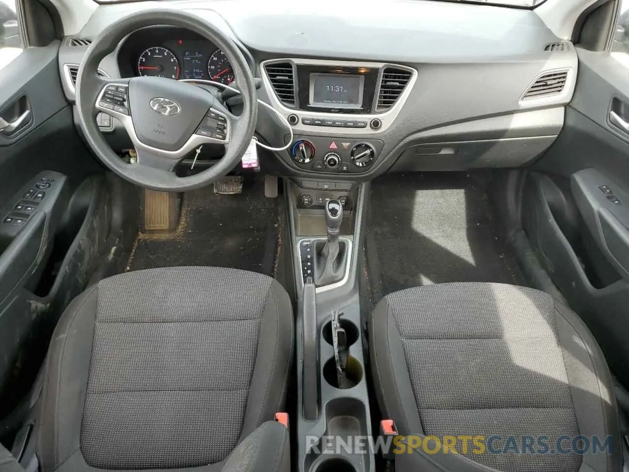 8 Photograph of a damaged car 3KPC24A38KE087678 HYUNDAI ACCENT 2019