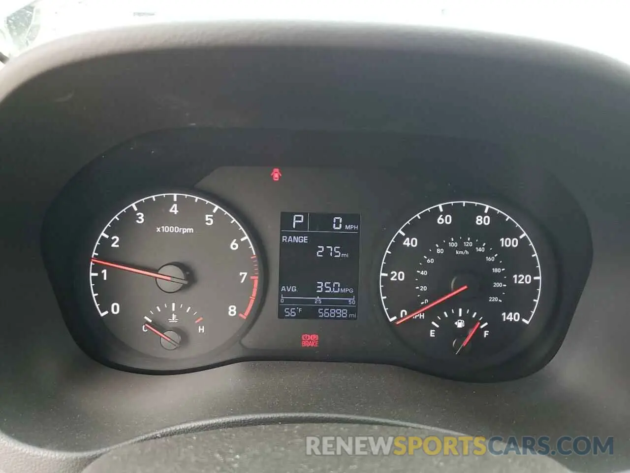 9 Photograph of a damaged car 3KPC24A38KE087678 HYUNDAI ACCENT 2019