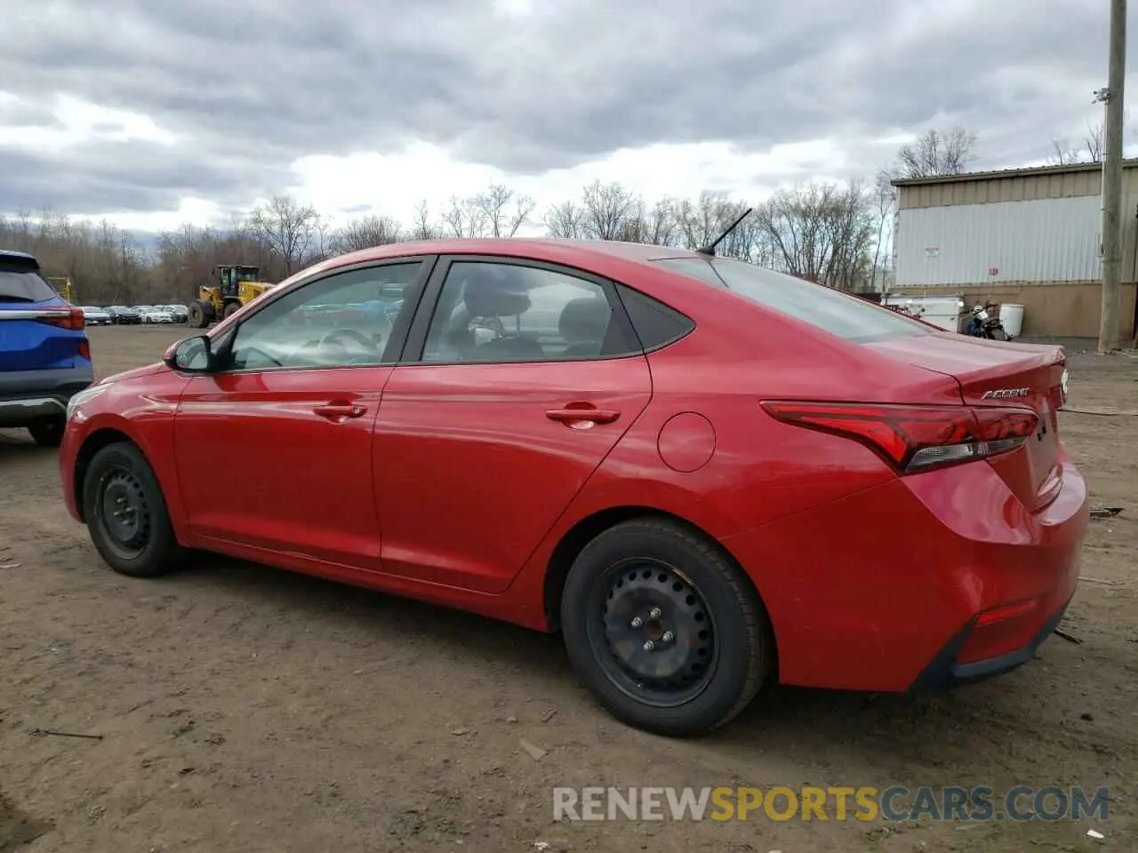 2 Photograph of a damaged car 3KPC24A39KE040840 HYUNDAI ACCENT 2019