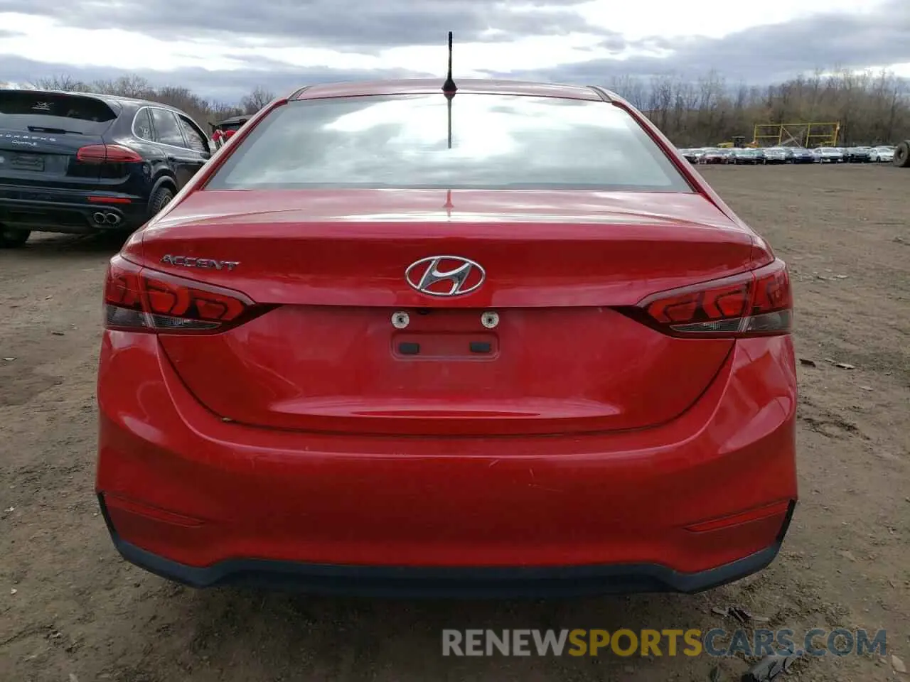 6 Photograph of a damaged car 3KPC24A39KE040840 HYUNDAI ACCENT 2019