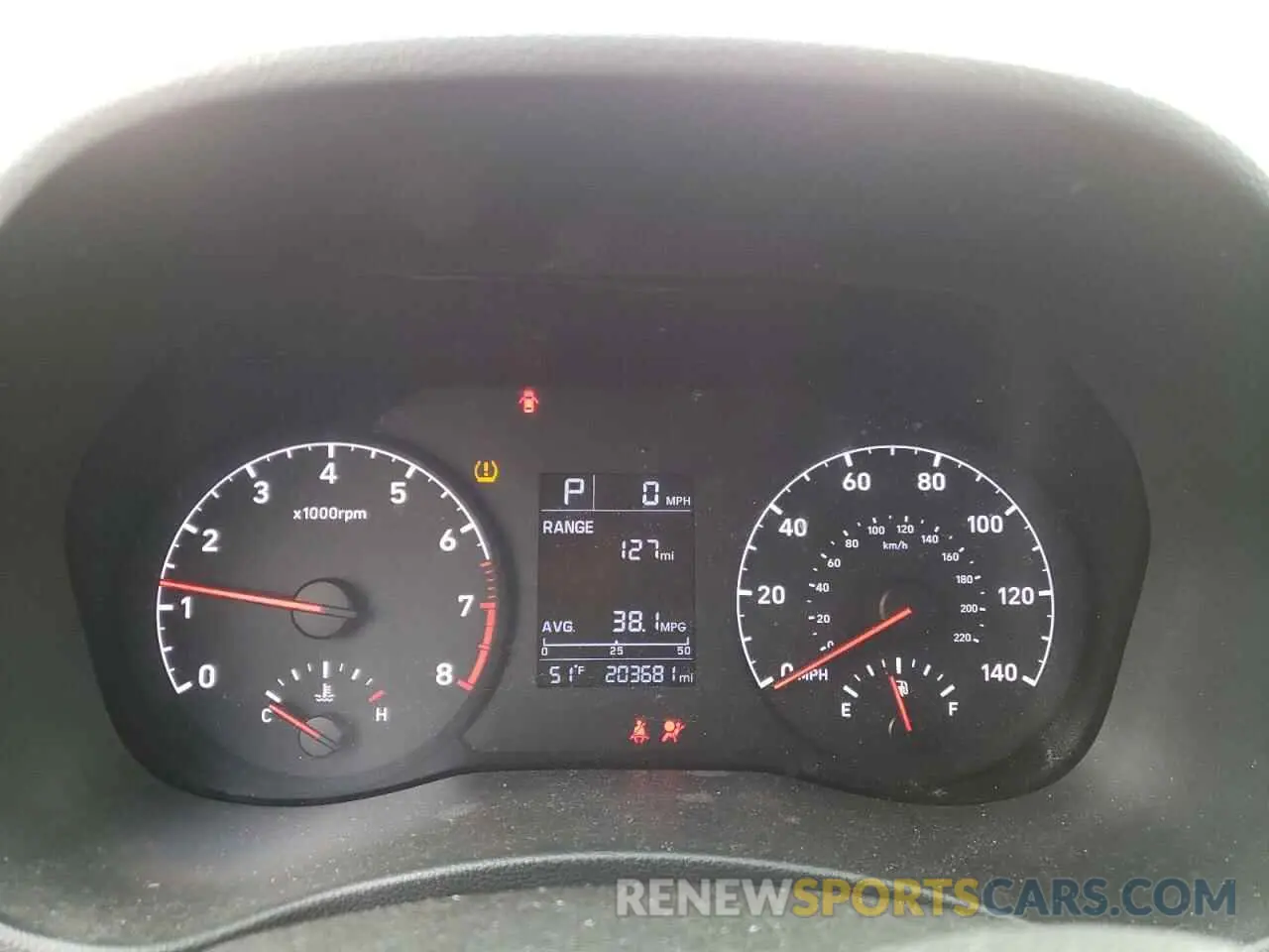 9 Photograph of a damaged car 3KPC24A39KE040840 HYUNDAI ACCENT 2019