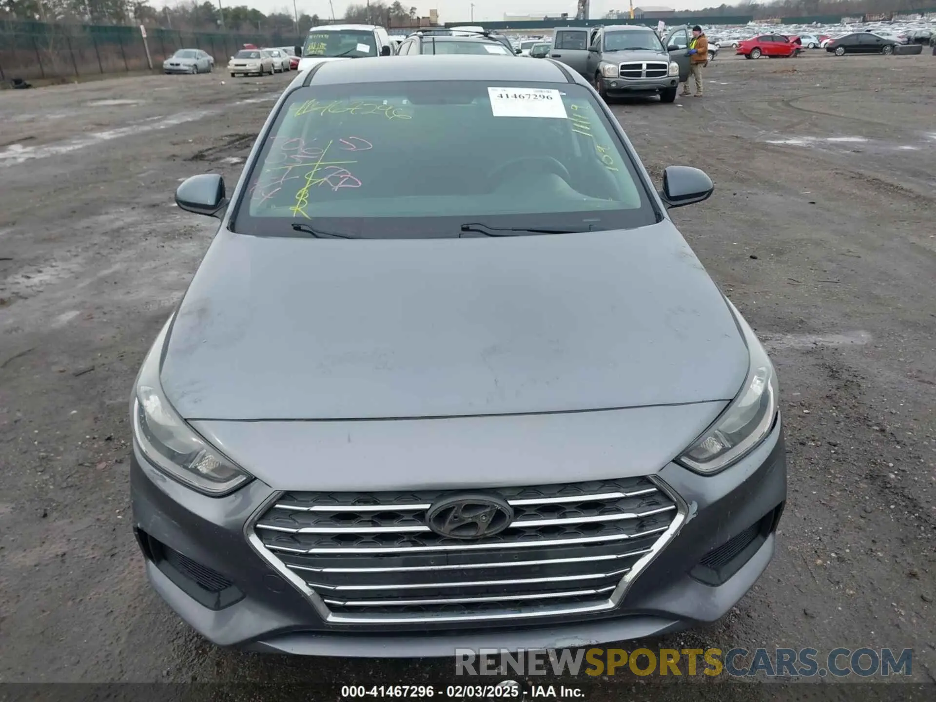 12 Photograph of a damaged car 3KPC24A39KE042894 HYUNDAI ACCENT 2019