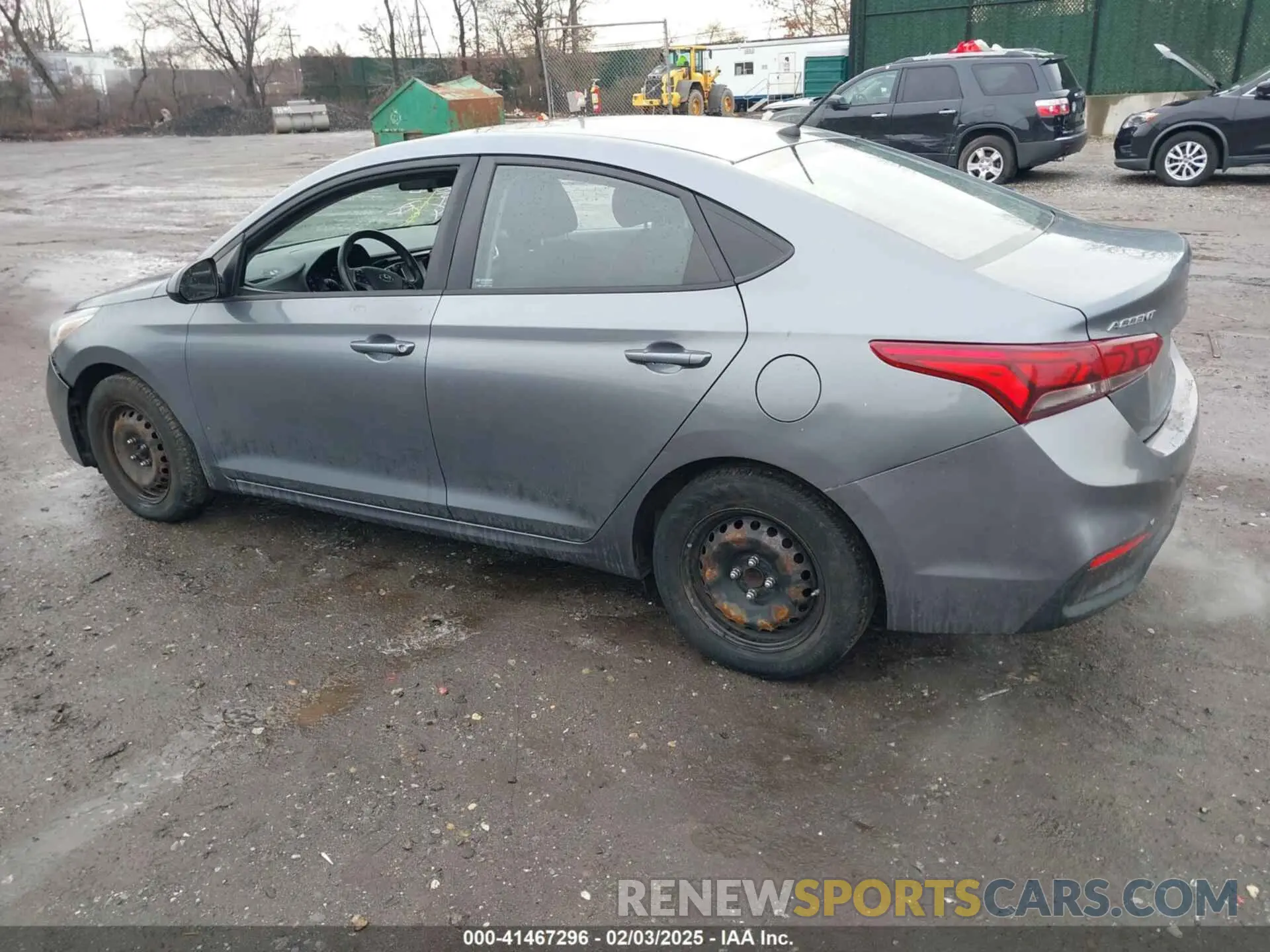 3 Photograph of a damaged car 3KPC24A39KE042894 HYUNDAI ACCENT 2019