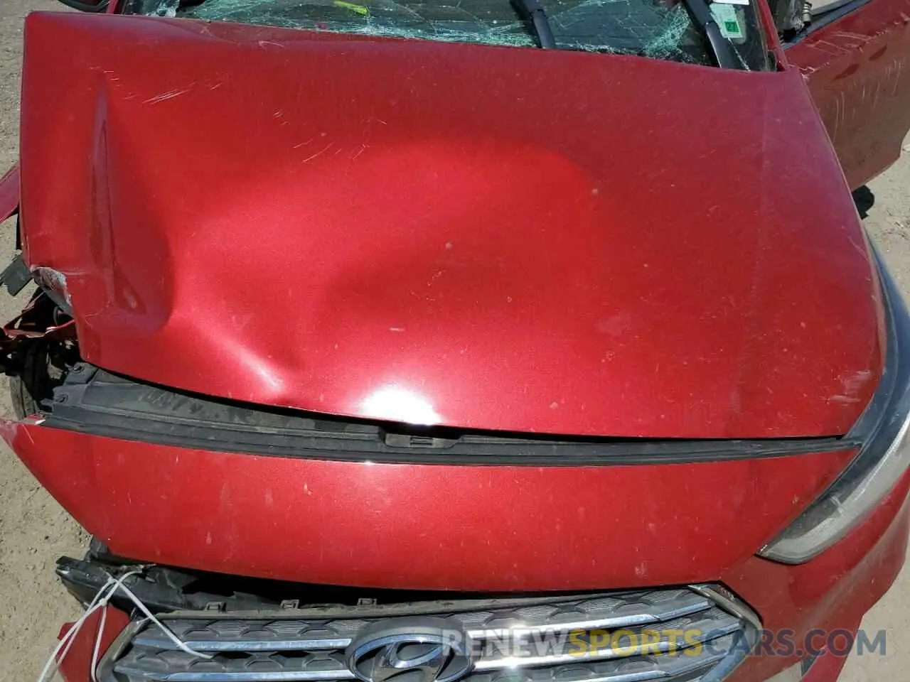 11 Photograph of a damaged car 3KPC24A39KE047982 HYUNDAI ACCENT 2019