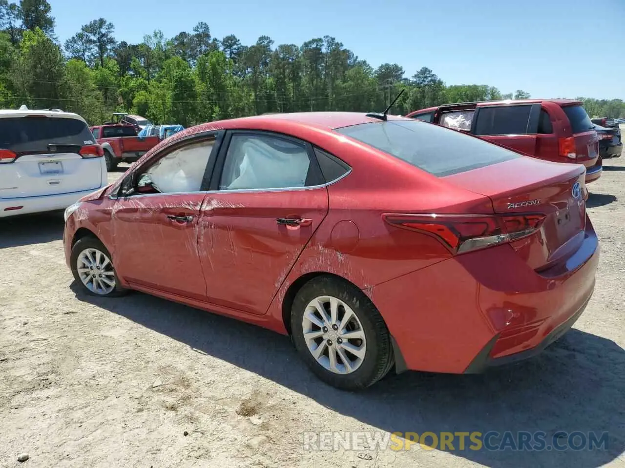 2 Photograph of a damaged car 3KPC24A39KE047982 HYUNDAI ACCENT 2019