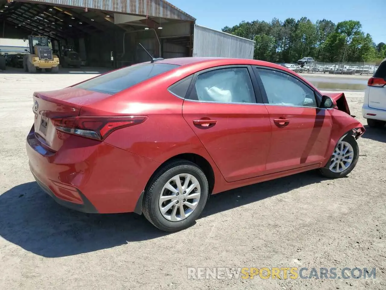 3 Photograph of a damaged car 3KPC24A39KE047982 HYUNDAI ACCENT 2019