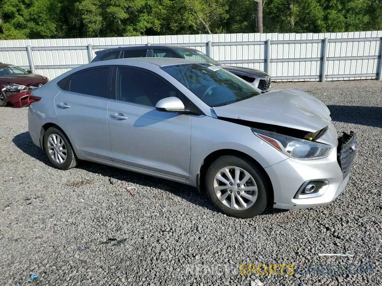 4 Photograph of a damaged car 3KPC24A39KE057864 HYUNDAI ACCENT 2019