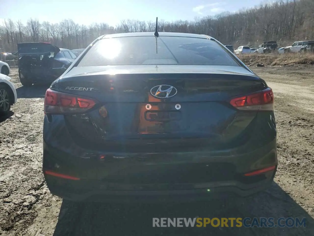 6 Photograph of a damaged car 3KPC24A39KE058271 HYUNDAI ACCENT 2019
