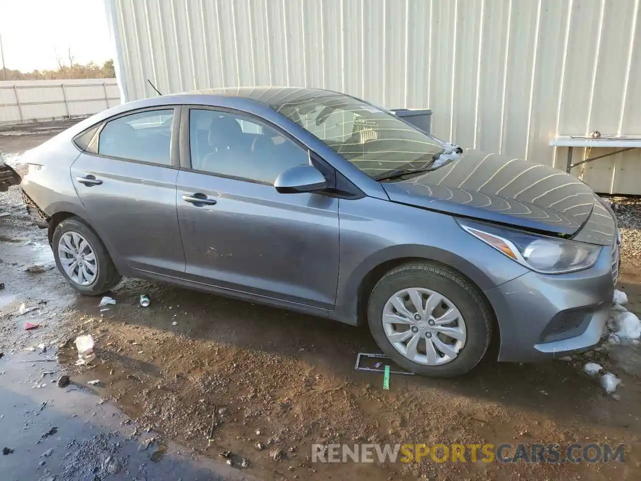 4 Photograph of a damaged car 3KPC24A39KE064247 HYUNDAI ACCENT 2019