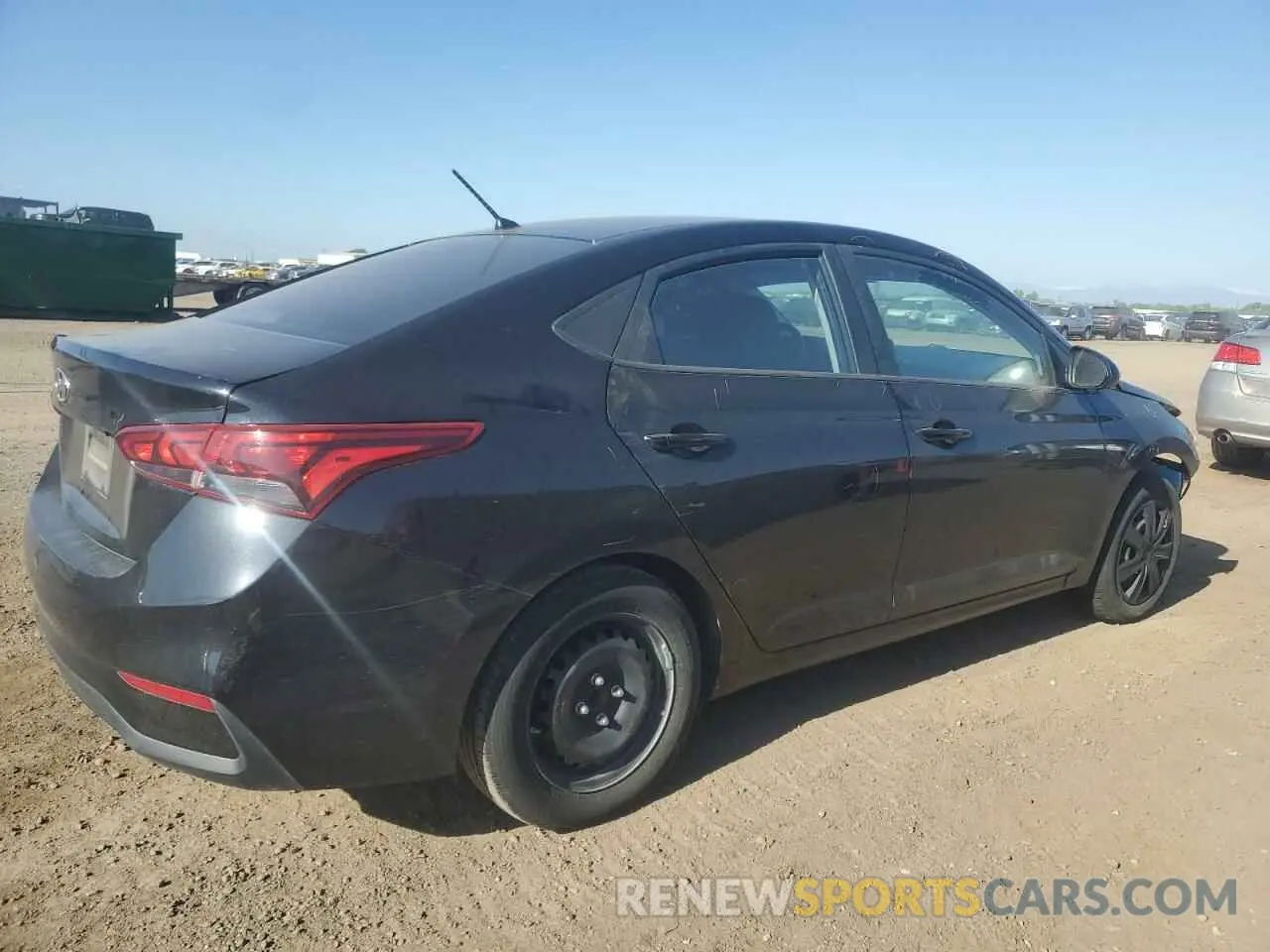 3 Photograph of a damaged car 3KPC24A39KE067326 HYUNDAI ACCENT 2019