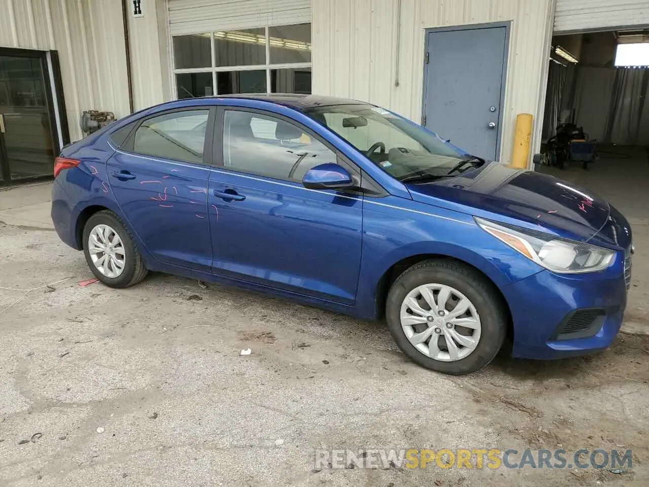 4 Photograph of a damaged car 3KPC24A39KE068945 HYUNDAI ACCENT 2019