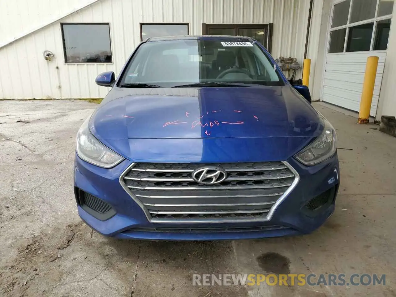5 Photograph of a damaged car 3KPC24A39KE068945 HYUNDAI ACCENT 2019