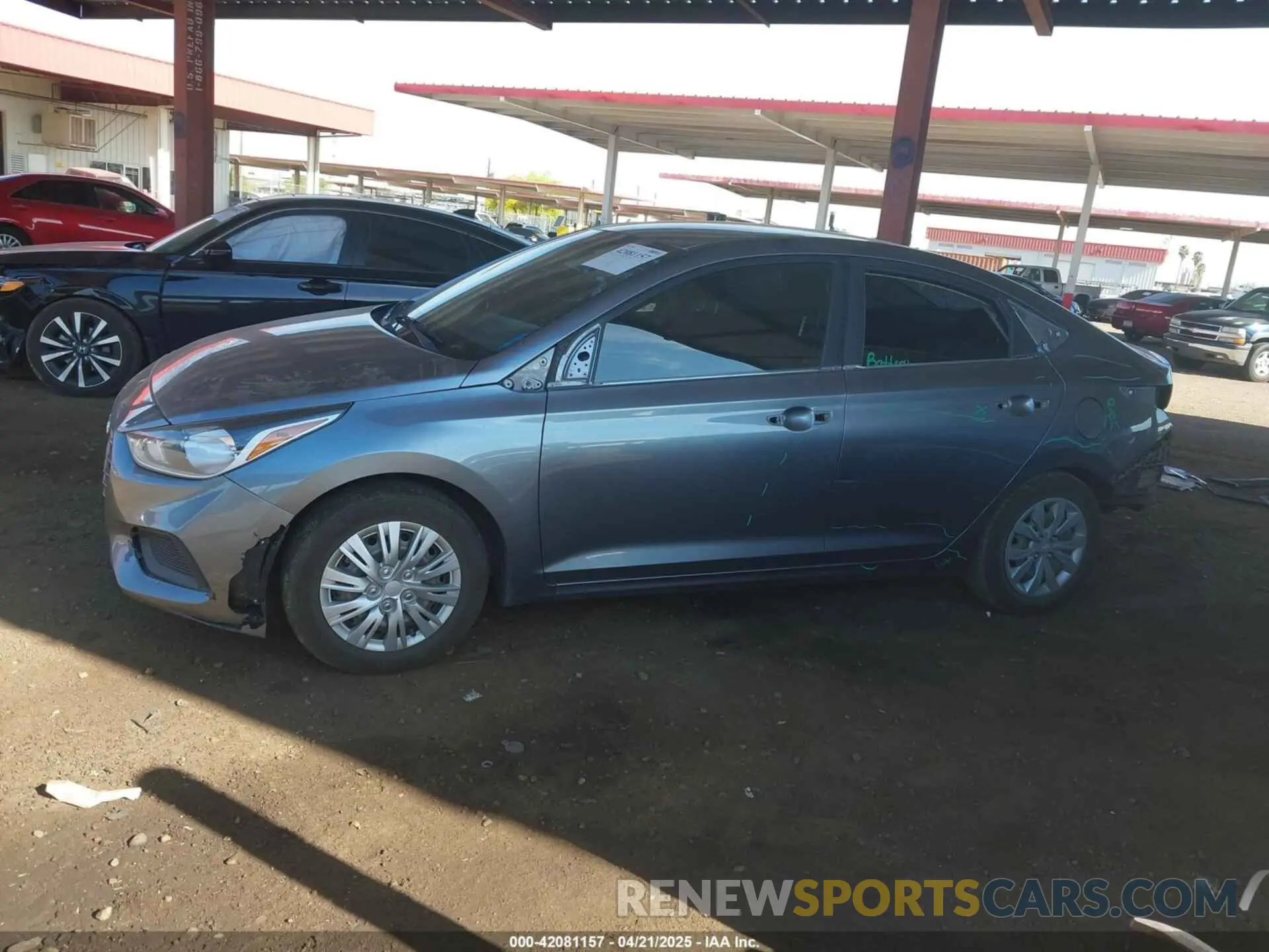 15 Photograph of a damaged car 3KPC24A39KE069612 HYUNDAI ACCENT 2019