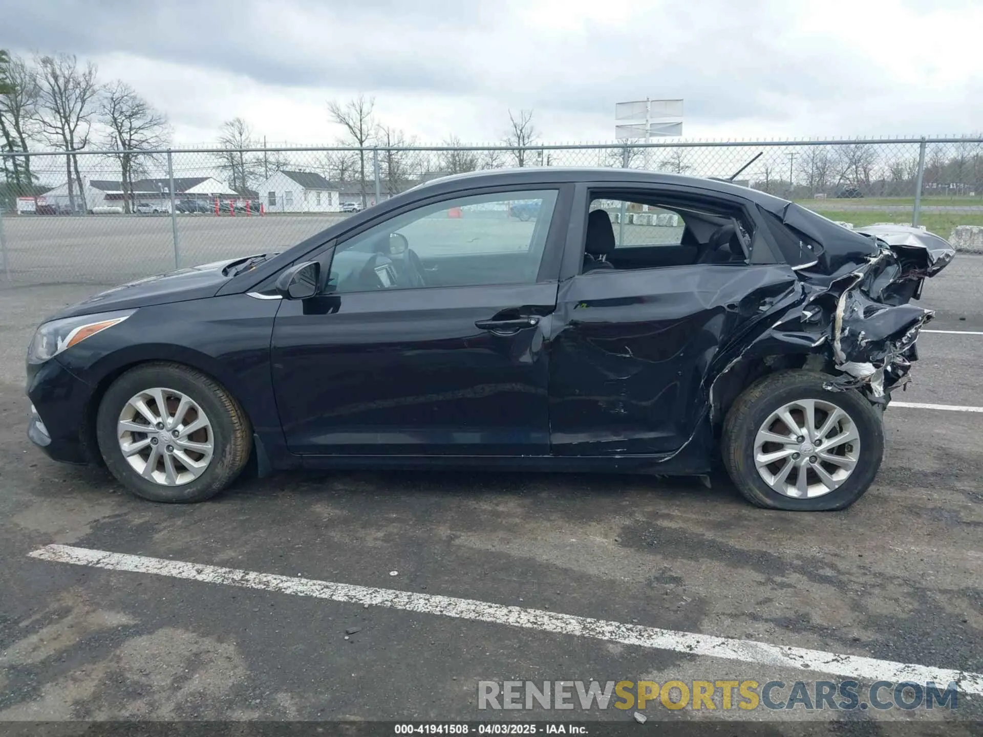 6 Photograph of a damaged car 3KPC24A39KE074177 HYUNDAI ACCENT 2019
