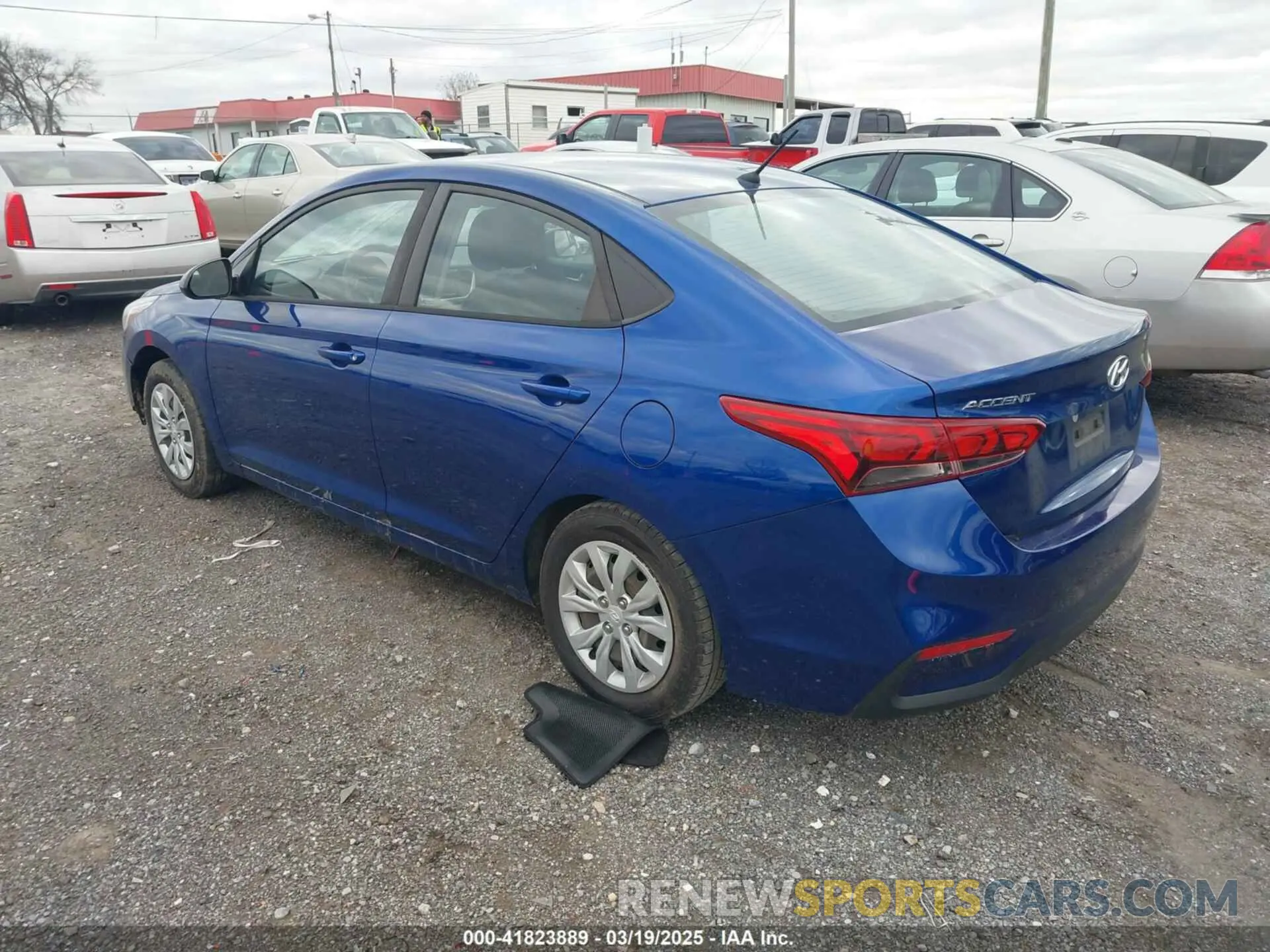 3 Photograph of a damaged car 3KPC24A39KE075524 HYUNDAI ACCENT 2019