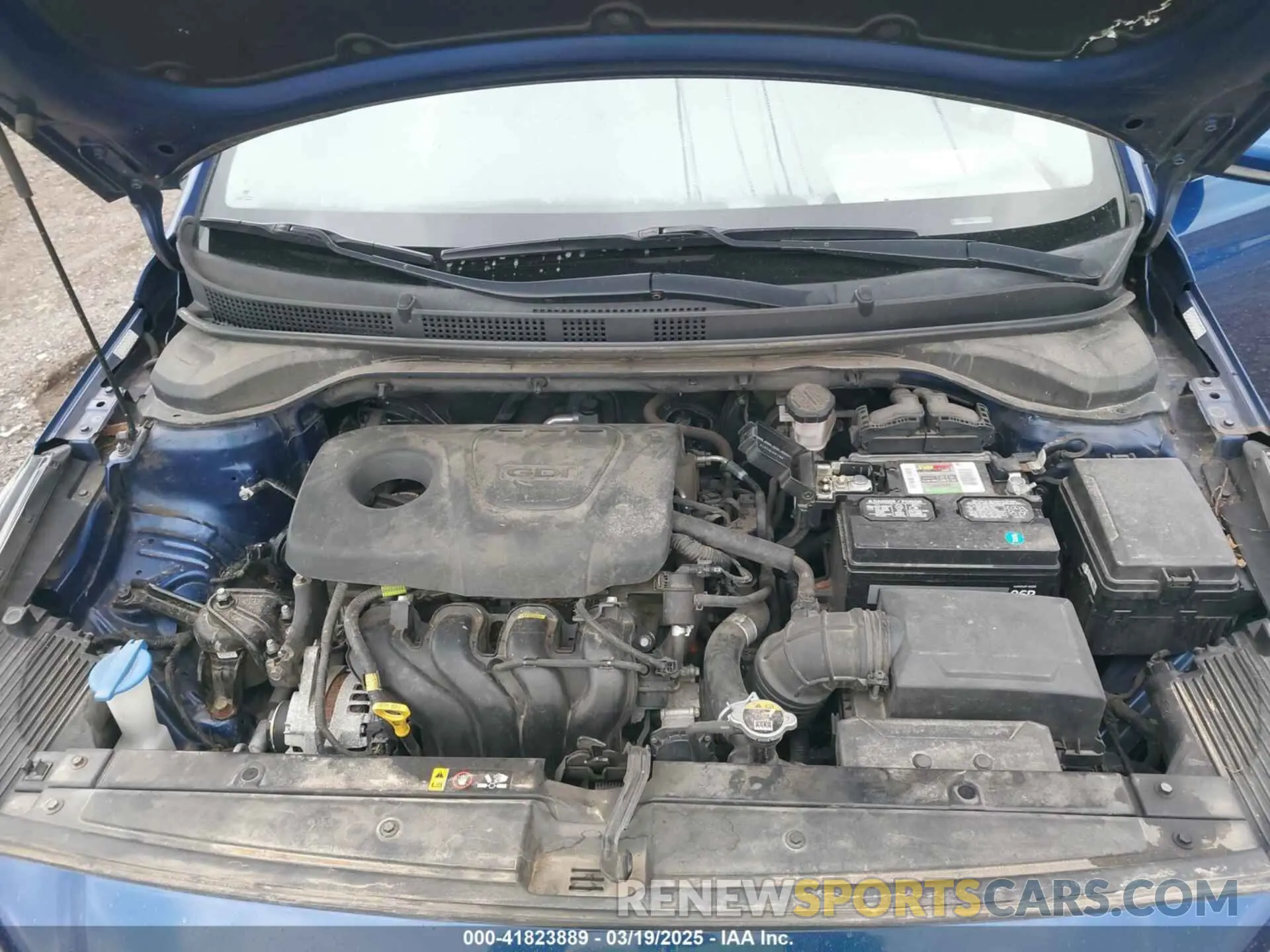 9 Photograph of a damaged car 3KPC24A39KE075524 HYUNDAI ACCENT 2019